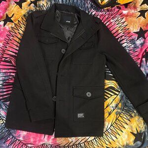 Large, Black, KR3W Jacket